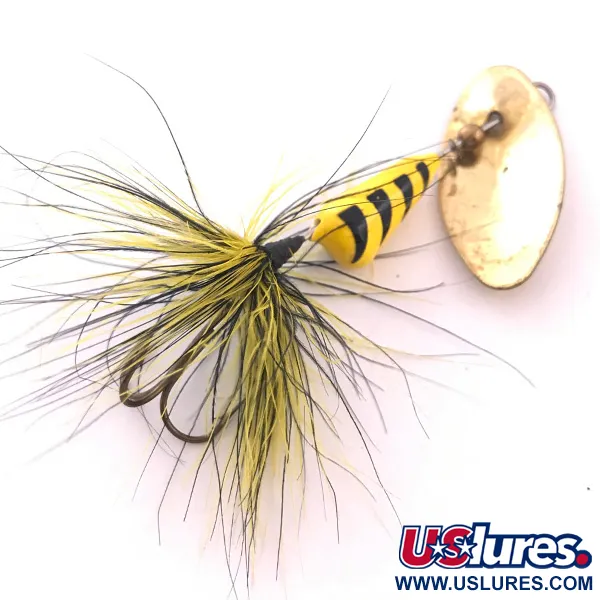 Yakima Bait Vibric Rooster Tail Spinner, Gold, 7g, Hechelschwanz, #4041