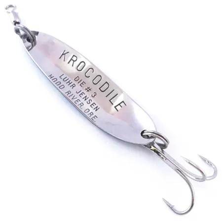 Luhr Jensen Krocodile Die #3 Blinker, Frog/Nickel, 10g, Weitwurf, #4048
