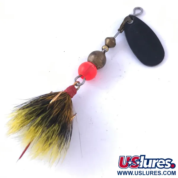 Mepps Black Fury 0 Dressed Spinner, Schwarz / Gelb, 2.4g, #4050