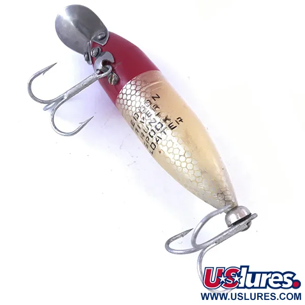Heddon River Runt Wobbler, Rot / Weiß, 12g, Metall-Tauchschaufel, #4057