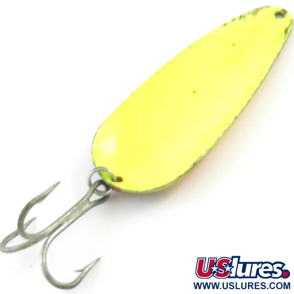 Boss Lures Boss Spoon UV Blinker, Firetiger UV, 19g, USA-Made, #4071