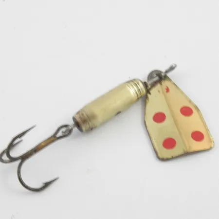 Jake's Lures Jake's Stream-a-Lure Spinner, Messing / Rot, 4.5g, #4082