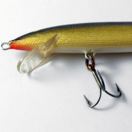Rapala Original Floater Wobbler, Gold, 7g, Balsaholz, #4101