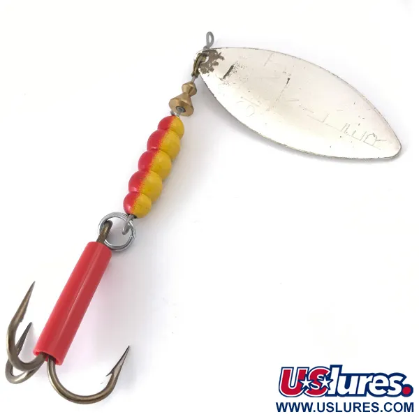 Mepps Giant Killer Spinner, Silber, 30g, Weidenblatt-Blatt, #4109