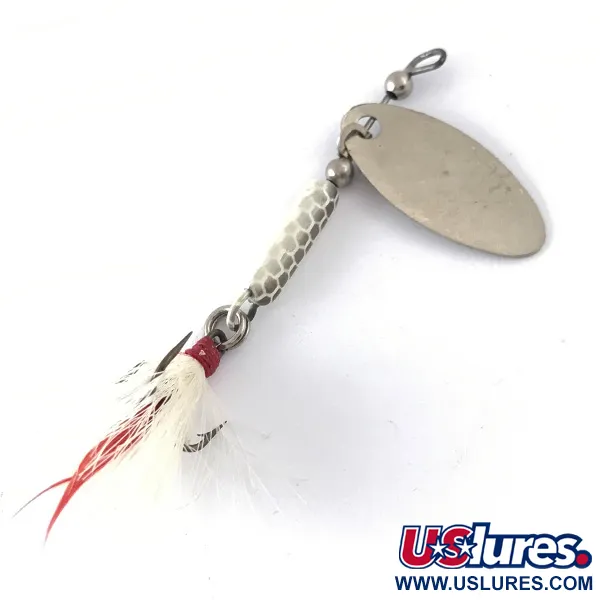 Cotton Cordell Cotton Tail Spinner, Nickel / Weiß, 3.4g, #4120