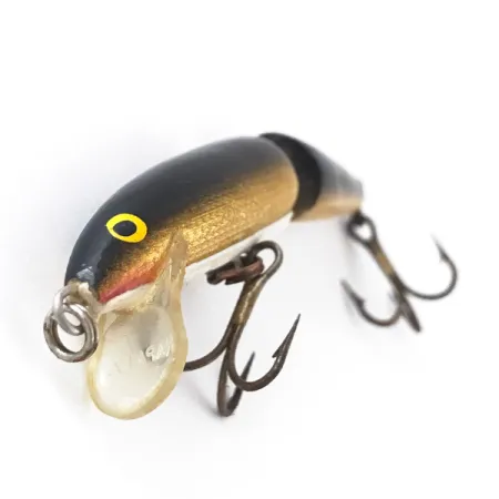 Rapala Jointed J-7 Wobbler, Gold, 4g, Zweiteilig, #4121
