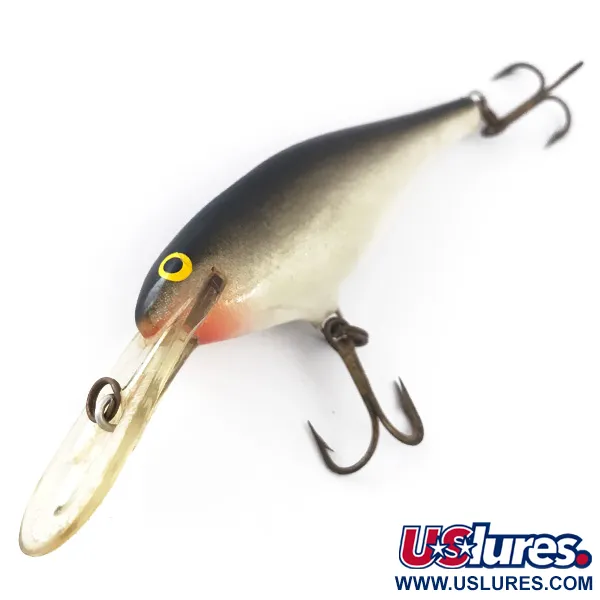 Rapala Shad Rap Deep Runner 70 Wobbler, Silver, 8g, Balsa, #4124