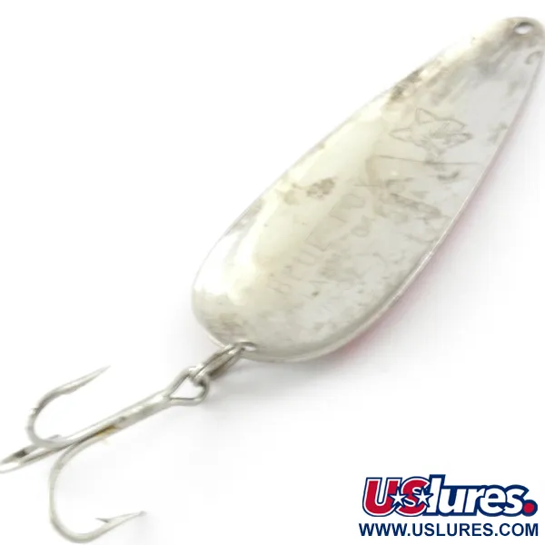 Blue Fox Flash Blinker, Nickel/Rot gehämmert, 21g, Reflexion, #4132