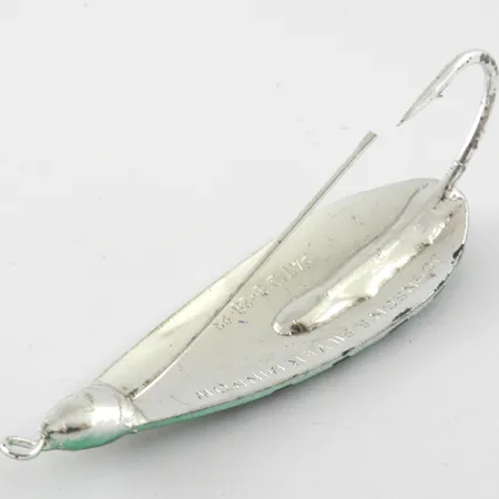 Weedless Johnson Silver Minnow Blinker, Barsch/Silber, 9g, Echtversilbert, #4135