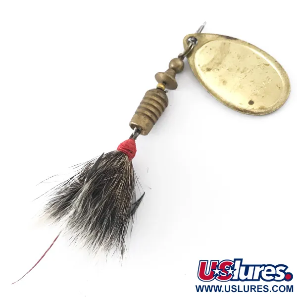 Mepps Aglia 3 Spinner, Gold, 7,3g, Eichhörnchenhaar, #4149