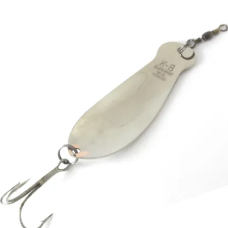 K-B Bait K-B Spoon Blinker, Nickel, 50g, USA, #4150