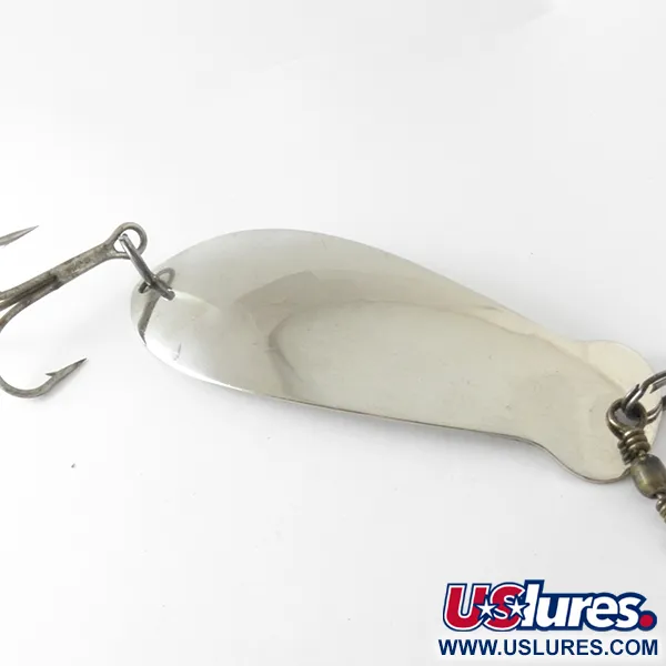 K-B Bait K-B Spoon Blinker, Nickel, 50g, USA, #4150