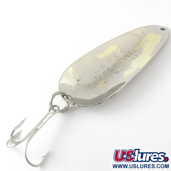 Nebco FlashBait 166 Blinker, Nickel gehämmert, 14g, #4156