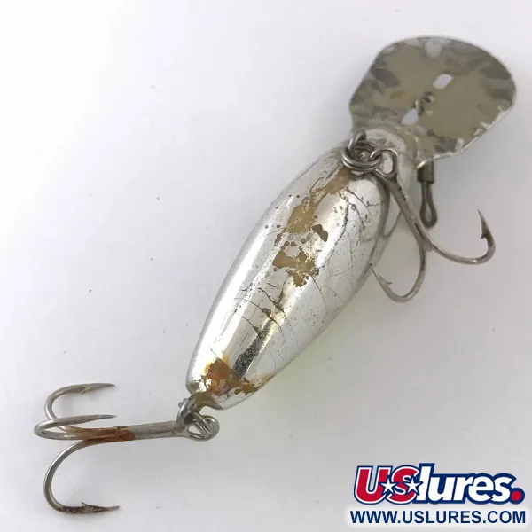 Storm Hot'N'Tot Thin Fin Wobbler, Silber/UV-Grün, 12g, Metall-Lippe, #4164