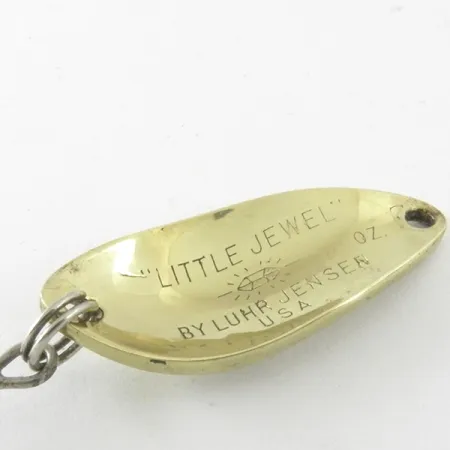 Luhr Jensen Little Jewel Blinker, Gold, 5g, Vintage, #4179