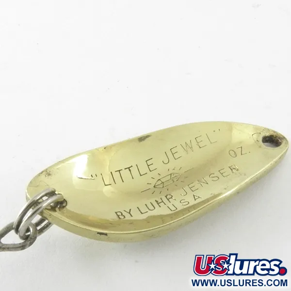 Luhr Jensen Little Jewel Blinker, Gold, 5g, Vintage, #4179