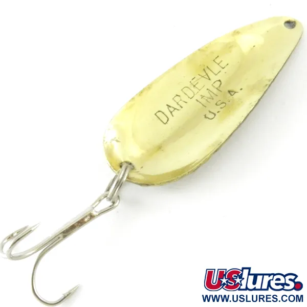 Eppinger Dardevle Imp Blinker, Messing gehämmert, 11g, #4180