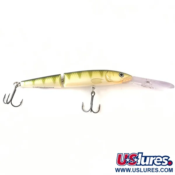 Rapala Jointed Deep Husky Jerk 12 Wobbler, Perch, 14g, Geteilt, #4188