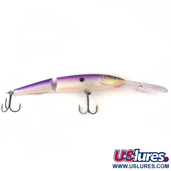Rapala Jointed Deep Husky Jerk 12, Purple, 14g, Schwebend, #4189