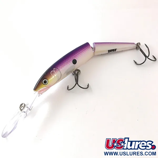 Rapala Jointed Deep Husky Jerk 12, Purple, 14g, Schwebend, #4189