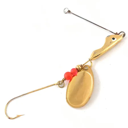 Erie Dearie Walleye Killer 4197 Spinner, Gold, 12g, Kopfblei, #4197