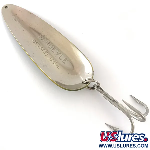 Eppinger Dardevle Blinker, Gelb/Grün/Nickel, 28g, #4203