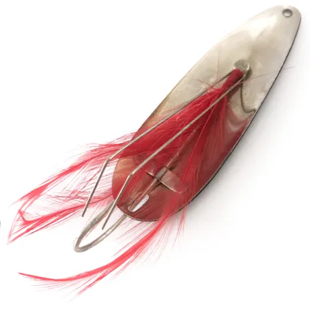 Eppinger Weedless Dardevle Blinker, Black/White/Nickel, 28g, #4205