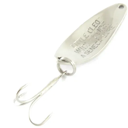 Seneca Little Cleo Blinker, Nickel / Rot, 7g, Vintage-Köder, #4224