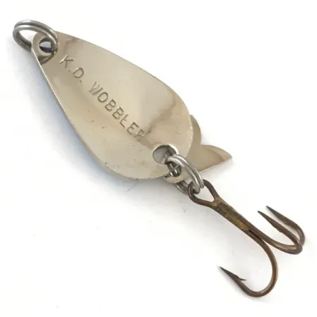 Acme K.O. Wobbler Blinker, Nickel / Blau, 3,5g, Sonic Flipper, #4236