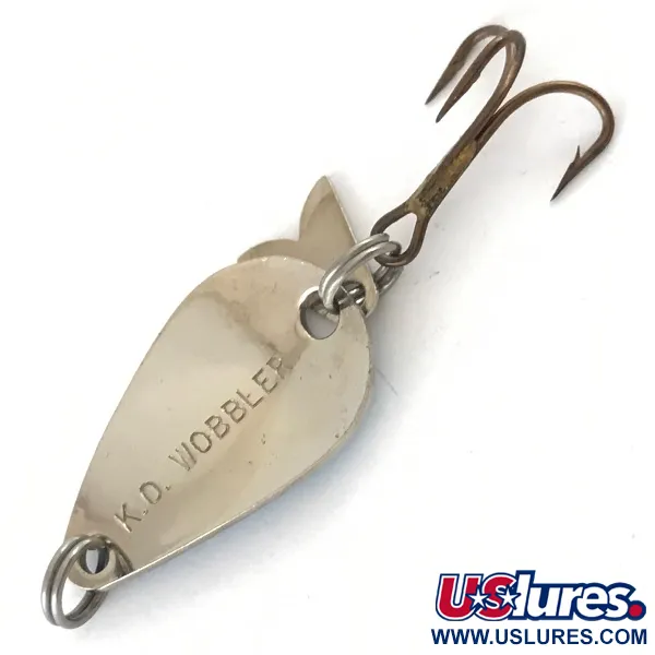 Acme K.O. Wobbler Blinker, Nickel/Rot, 3.5g, Sonic Flipper, #4237