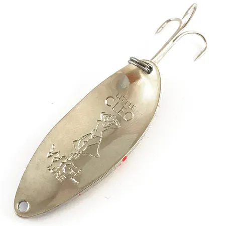 Seneca Little Cleo (Hula Girl) Blinker, Weiß/Braun/Rot/Nickel, 14g, #4248