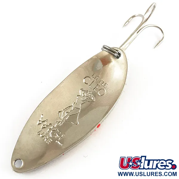 Seneca Little Cleo (Hula Girl) Blinker, Weiß/Braun/Rot/Nickel, 14g, #4248