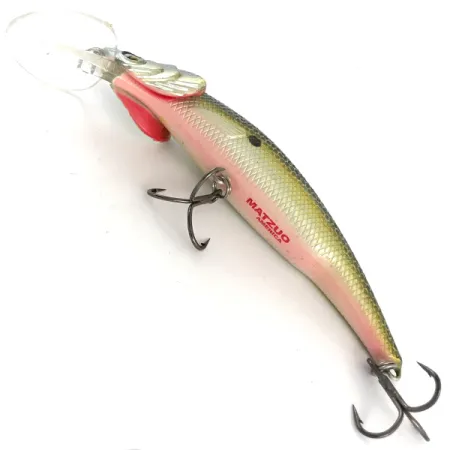 Matzuo Kinchou Minnow Tiefläufer, Hecht, 17,7g, Rassel, #4254