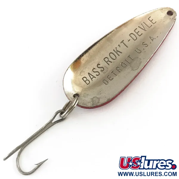 Dardevle Rok't Imp Blinker, Rot / Weiß / Nickel, 21g, #4259