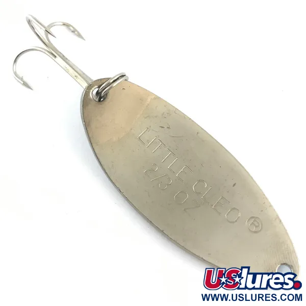 Acme Little Cleo Blinker, Nickel / Blau, 17g, Messingkörper, #4269