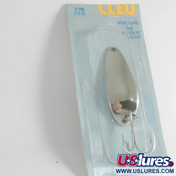 Seneca Little Cleo (Hula Girl) Blinker, Nickel, 10g, Hula-Prägung, #4285