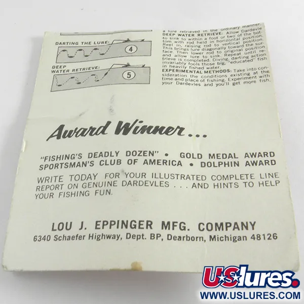 Eppinger Dardevle Midget Crystal Blinker, Crystal, 5,3g, #4288