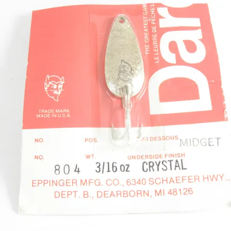 Eppinger Dardevle Midget Crystal Blinker, Crystal, 5,3g, #4288