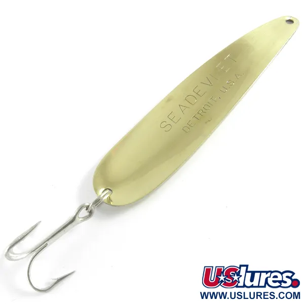 Eppinger Dardevle Seadevle Blinker, Gold, 28g, Detroit-Prägung, #4293