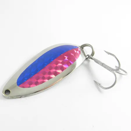 Luhr Jensen Little Jewel Blinker, Nickel/Blau/Pink, 21g, #4295