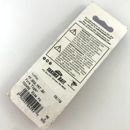 Yakima Bait FlatFish Wobbler, Fire Tiger, 4g, #4323