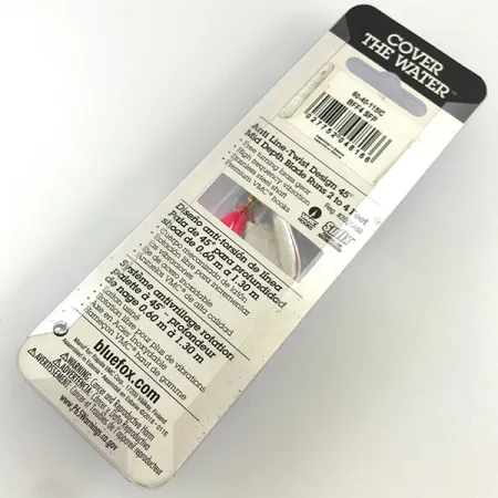 Blue Fox Super Vibrax 4 Spinner, Silber, 10g, Anti-Drall, #4326