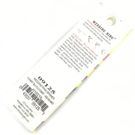 Mack's Lure Wedding Ring Spinner, Grün/Schwarz, 2g, Kristallring, #4329