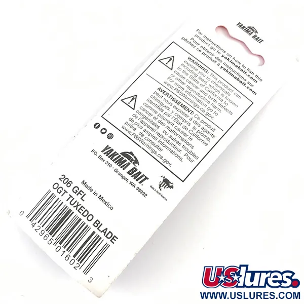 Worden’s Original Rooster Tail Spinner, Gold / Orange, 1,77g, #206 GFL