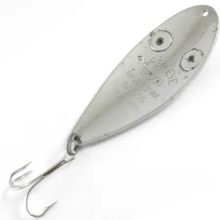 Paul Bunyan Flash eye spoon Blinker, Nickel/Rot, 21g, Flash Eye, #4353