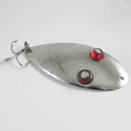 Paul Bunyan Flash eye spoon Blinker, Nickel/Rot, 21g, Flash Eye, #4353