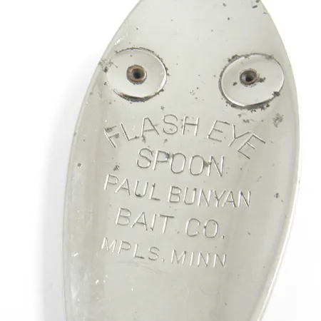 Paul Bunyan Flash eye spoon Blinker, Nickel/Rot, 21g, Flash Eye, #4353