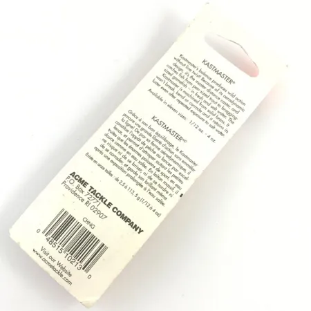 Acme Kastmaster Blinker, Nickel / Grün, 7g, Messing, #4388