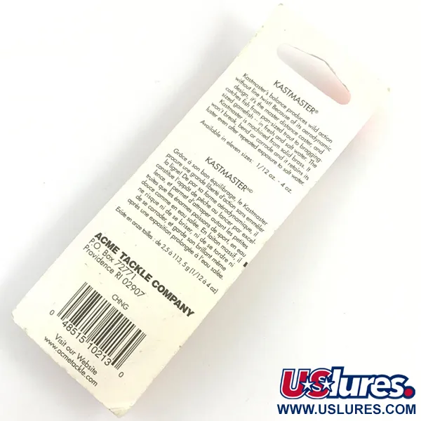 Acme Kastmaster Blinker, Nickel / Grün, 7g, Messing, #4388