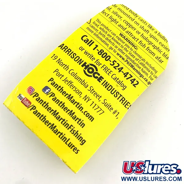 Panther Martin 2 Spinner, Regenbogenforelle, 2.5g, In-line, #4411